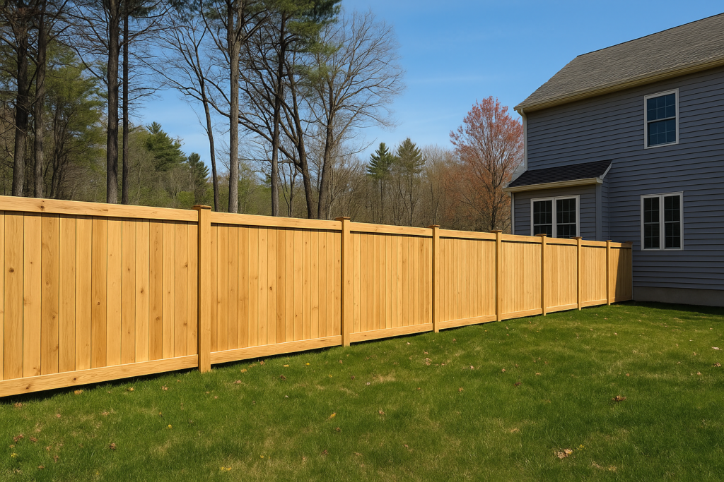 wood fence installation salem nh