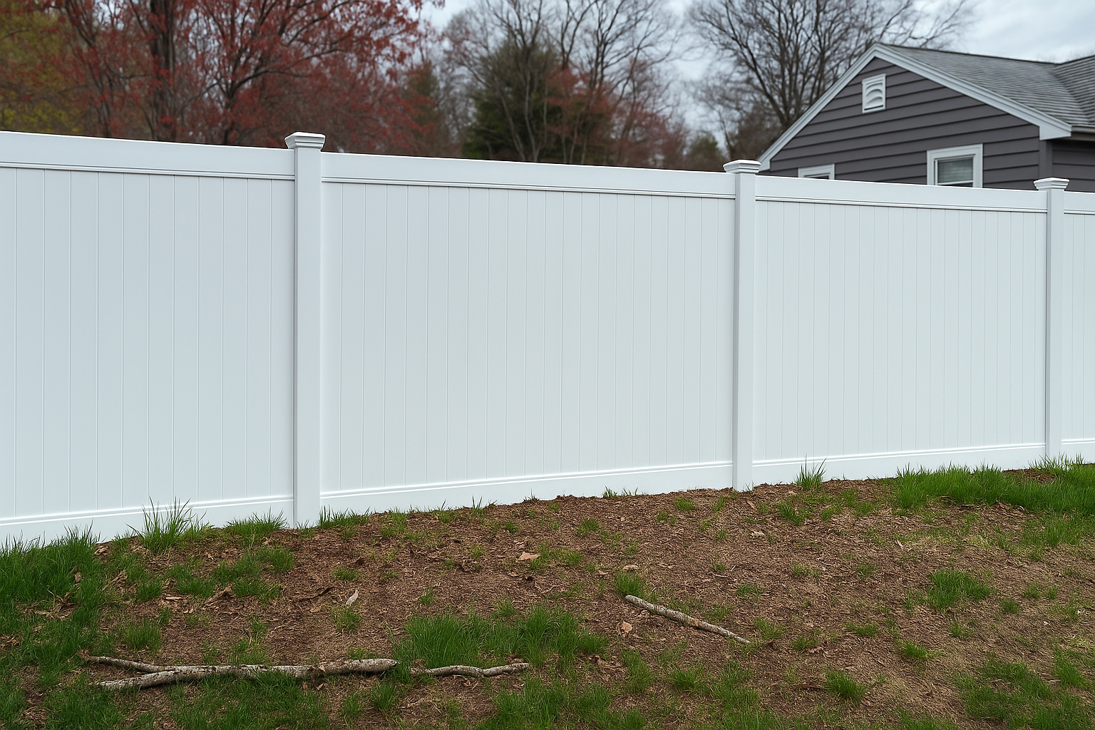 vinyl privacy fence panel