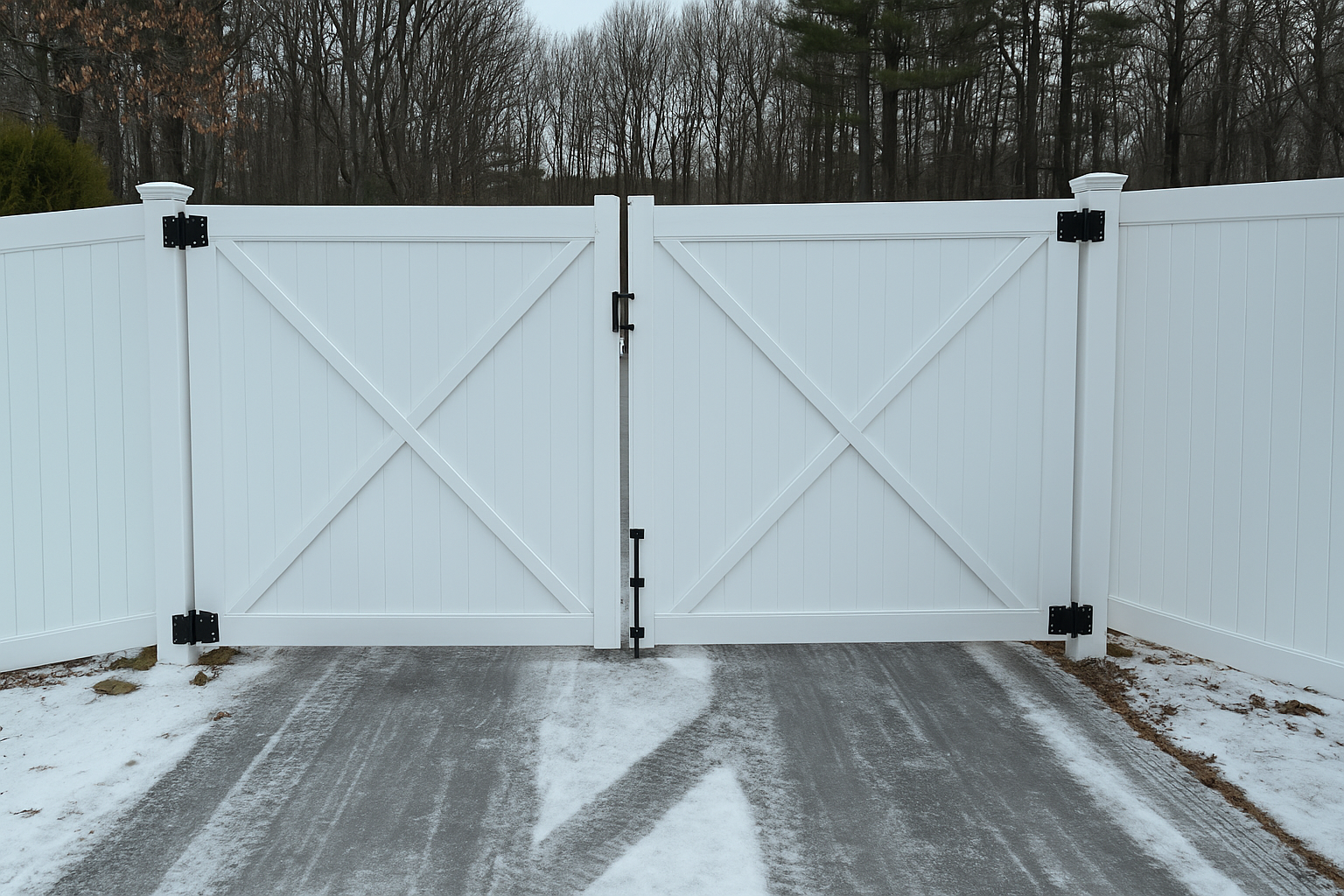 double gate vinyl panel