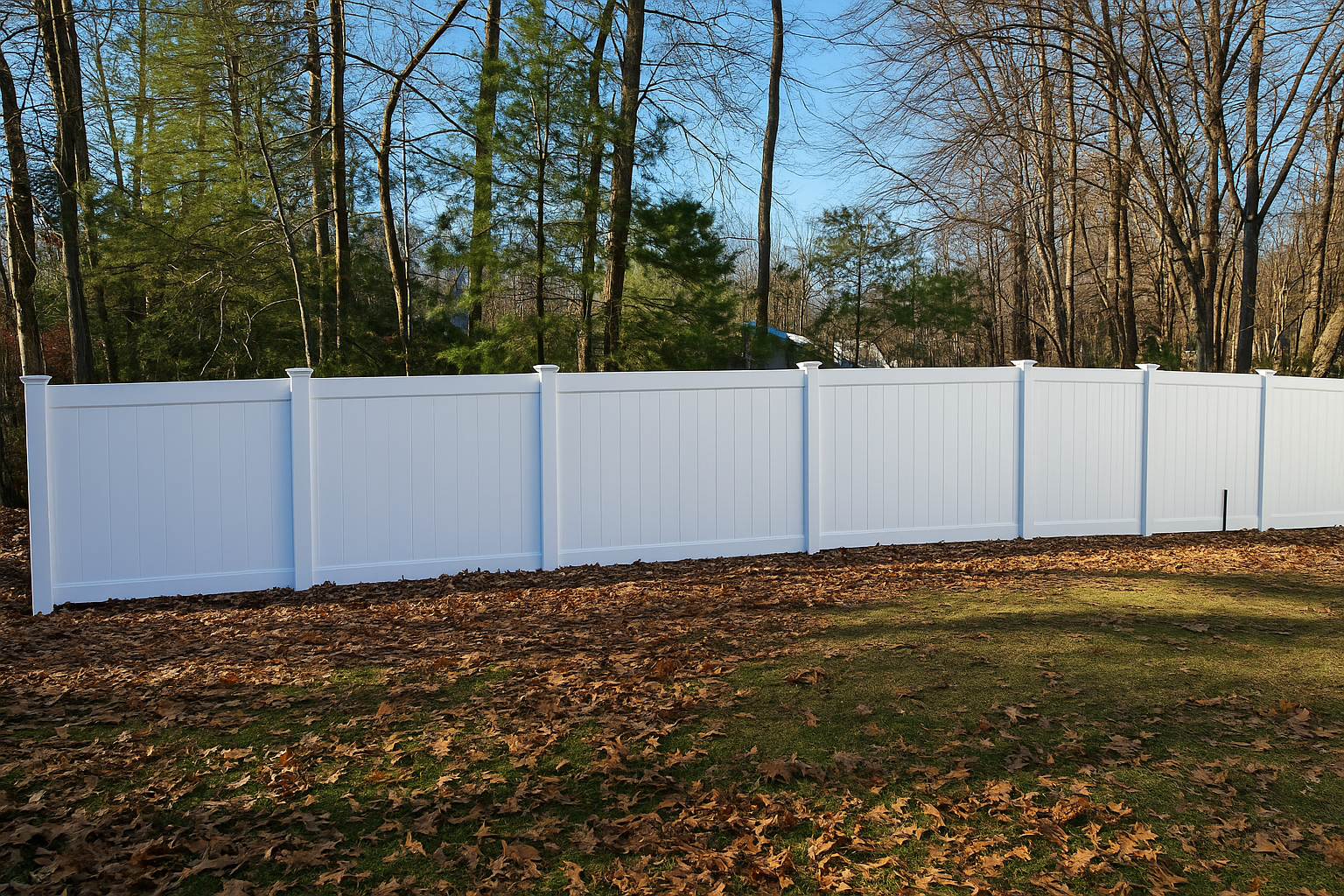vinyl fence installation eagle fencing llc
