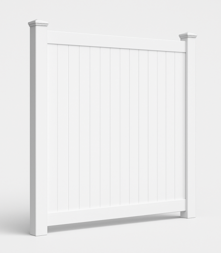 Privacy Vinyl Fence Panel | 6 ft x 8 ft - Image 2