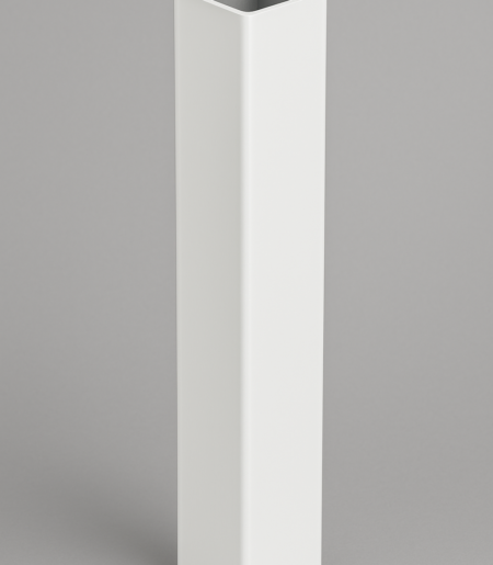 Vinyl Fence Post – 5x5x9 | White - Image 2
