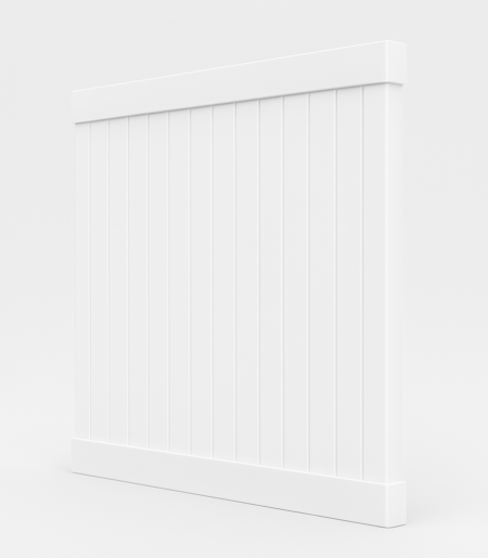 Privacy Vinyl Fence Panel | 6 ft x 8 ft - Image 2