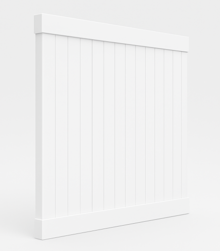 Privacy Vinyl Fence Panel | 6 ft x 8 ft - Image 3