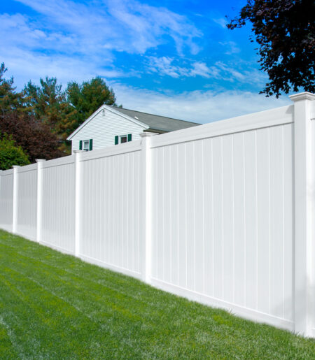 Privacy Vinyl Fence Panel | 6 ft x 8 ft